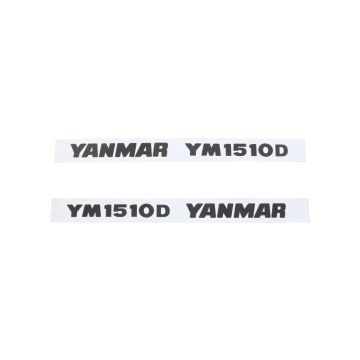 Autocollants pour capot Yanmar YM1510