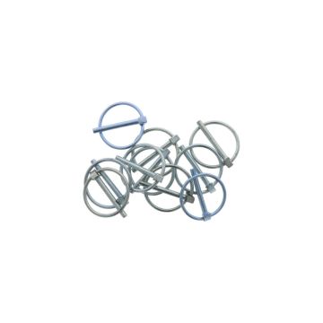 Jeu de 10 goupilles clip 4mm