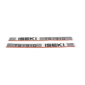 Autocollant pour capot Iseki TS1910