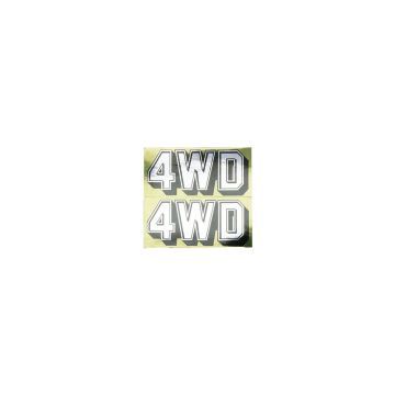 4WD Autocollant