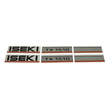 Autocollant pour capot Iseki TX1510