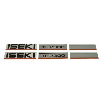 Autocollant pour capot Iseki TL2300
