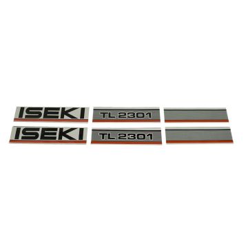Autocollant pour capot Iseki TL2301