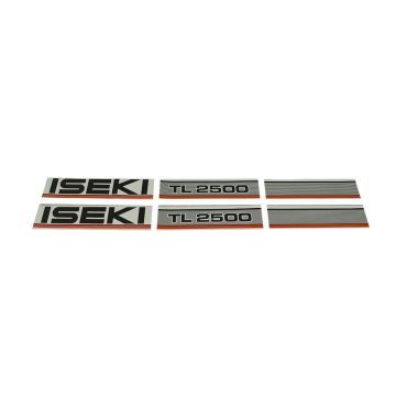 Autocollant pour capot Iseki TL2500