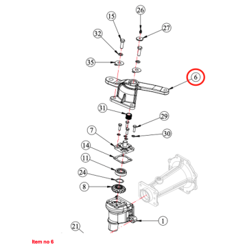 Bras de direction (double) Captain, Startrac, Antonio Carraro, Agritech, New Holland, 