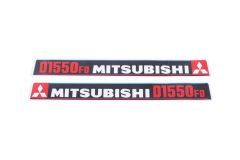 Autocollant pour capot Mitsubishi D1550