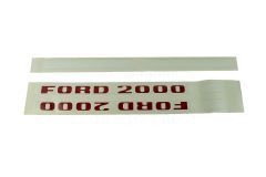 Autocollant pour capot Ford 2000