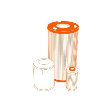 Ensamble de filtres Kubota ST25, ST30