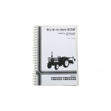 Yanmar YM2202, YM2402 Catalogue de pièces avec dessins technique