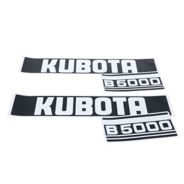 Autocollants pour capot Kubota B5000