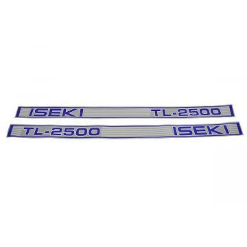 Iseki Autocollants pour capot TL2500