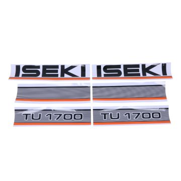 Autocollant pour capot Iseki TU1700