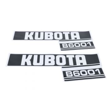 Kubota Autocollant pour capot B6001