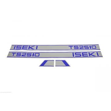 Autocollants pour capot Iseki TS2510