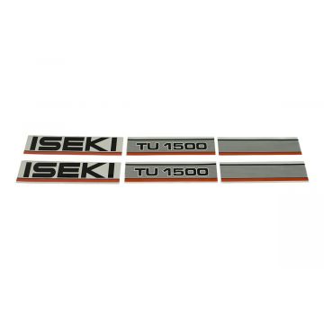 Autocollant pour capot Iseki TU1500