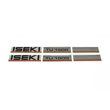 Autocollant pour capot Iseki TU1900