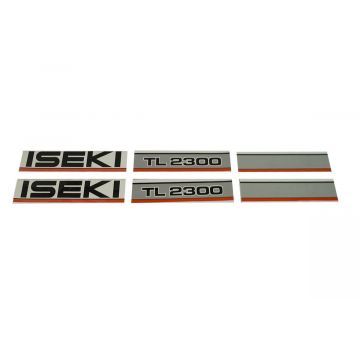 Autocollant pour capot Iseki TL2300