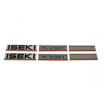 Autocollant pour capot Iseki TL2301