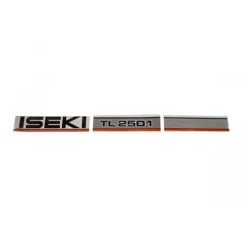 Autocollant pour capot Iseki TL2501