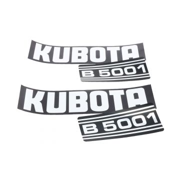 Autocollant pour capot Kubota B5001