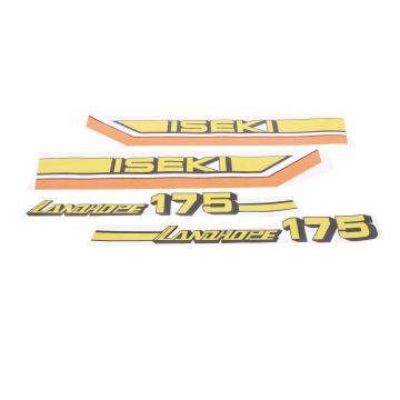 Autocollant pour capot Iseki Landhope TU175