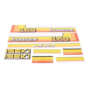 Autocollant pour capot Iseki Landhope TU160
