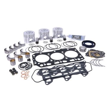 Kit de Révision du Moteur STD Yanmar 3TNE84, 3TNE84T, Komatsu 3D84E, S3D84E,