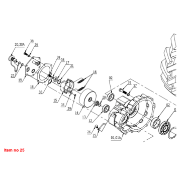 Ventilation de la transmission finale Captain, Startrac, 
