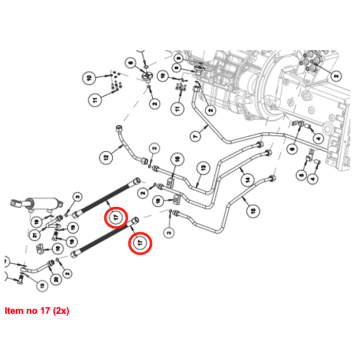 Flexible hydraulique contrôle Captain Startrac, Antonio Carraro,