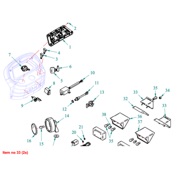 Feu de stationnement (Avant) G+D Captain 273 (7G), Startrac 273 (7G), 