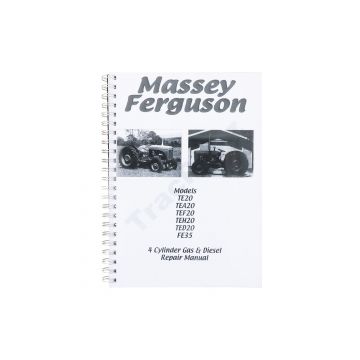 Manuel d'atelier Massey Ferguson FE35, TE20, TEA20, TED20, TEF20