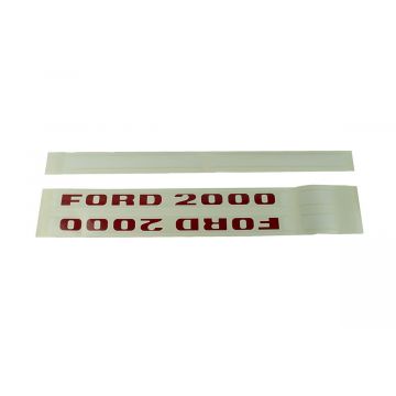 Autocollant pour capot Ford 2000